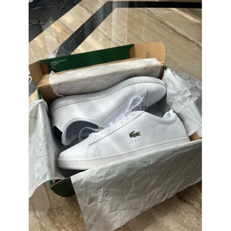 Jual BNIB Lacoste Men's Carnaby BL Leather Sneakers size 43 - Kota ...