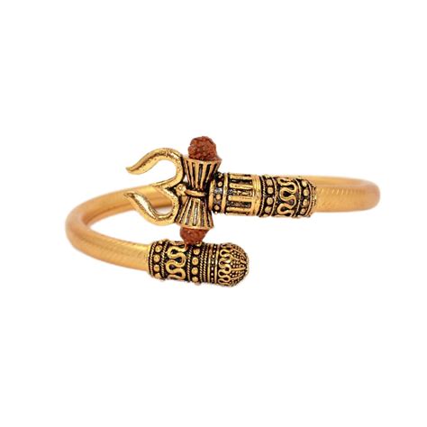 Buy CraftVatika Mahakal Kada Rakhi for Brother Boy Men, Rudraksha ...