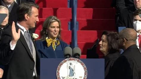 Glenn Youngkin sworn in as 74th governor of Virginia