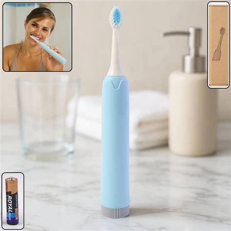Portable Battery-Operated Electric Toothbrush | 1 Pc