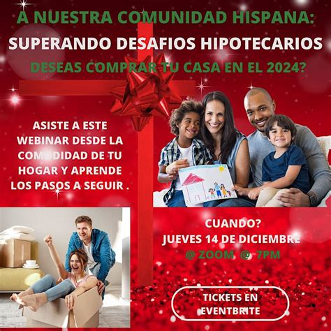 Seminario para Hispanos: Pasos Clave para Comprar tu Casa con Éxito ...