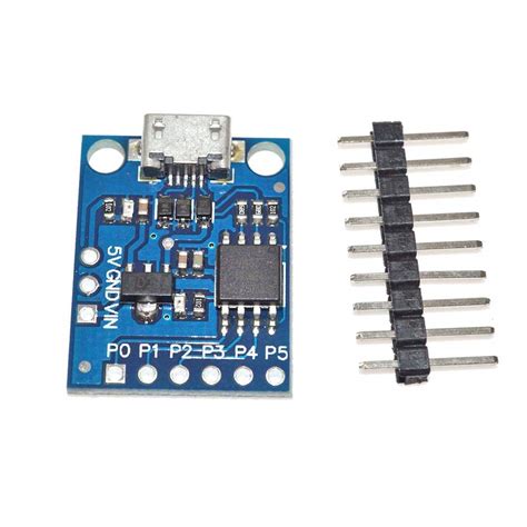 Invento Micro USB ATTINY85 Microcontroller Development Board Compatible ...