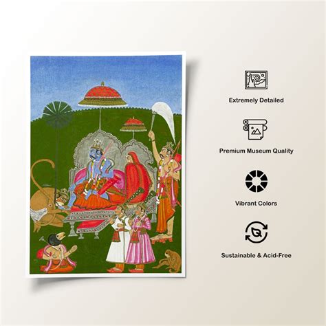Rama avatar: Buy Classical Indian Miniature Paintings – Dessine Art