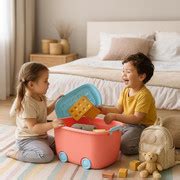 POXEFLIP Collapsible Storage Bins Plastic with Lids, Foldable Storage ...