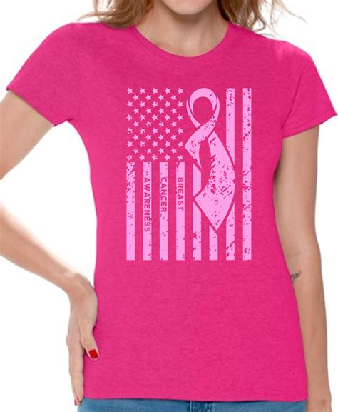 Breast Cancer Awareness Shirts Breast Cancer Shirts for Women Pink ...