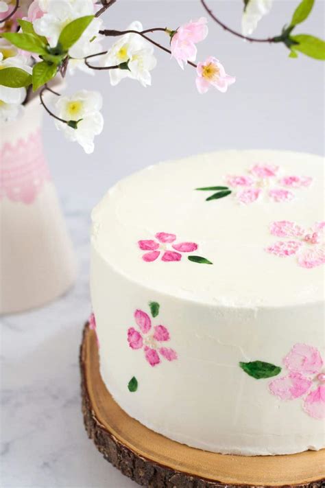 Cherry Blossom Cake Tutorial 的图像结果