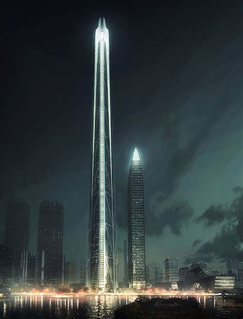 中国最高的摩天大楼 H700深圳塔_设计邦-全球受欢迎的集建筑、工业、科技、艺术、时尚和视觉类的设计媒体