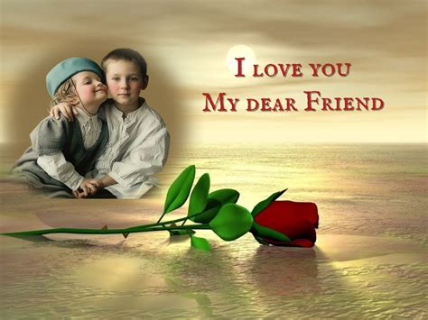 Emily50's Friend Frames - Friend love I Love You - Friend love I Love You