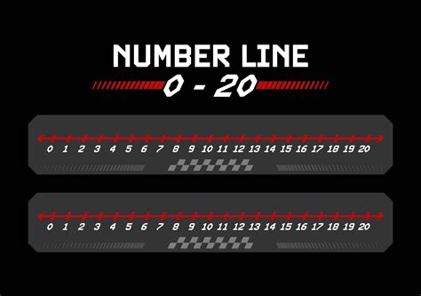 Number Lines 0 20 - 10 Free PDF Printables | Printablee