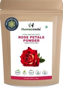 Humanveda Pure & Natural Rose Petal Powder for Skin & Face / Face ...