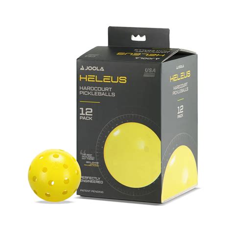 JOOLA Heleus Pickleballs (100 Pack)