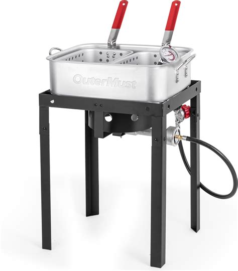 Amazon.com: Nexgrill 18 Qt Aluminum Fish Fryer with Crawfish Boiler Pot ...