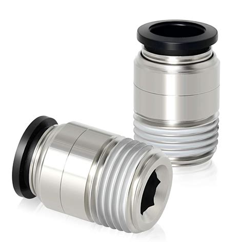 TAILONZ PNEUMATIC Round Male Straight 3/8 Inch Tube India | Ubuy