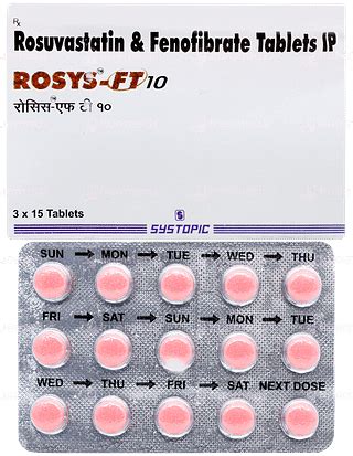 Rosys Ft 10 Tablet 15: Uses, Side Effects, Price & Substitutes