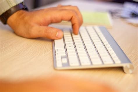 Image result for Typing Office Desktop Computer