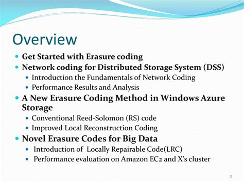 Image result for Erasure Code Technology