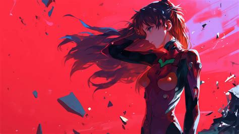 415g | Asuka, Evangelion, Anime, 4K Wallpaper 4K PC