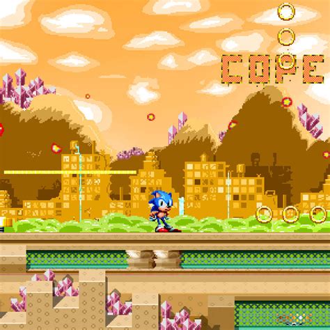 Download Sonic the Hedgehog exploring the vibrant Spring Yard Zone ...