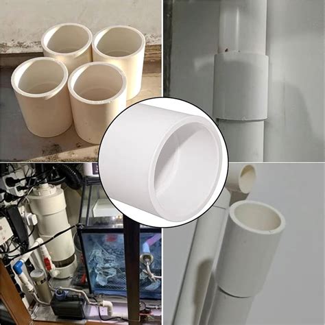 1/2 And 1/2 2-Pack 2-Inch PVC Pipe Coupling Adapters - Slip To Slip ...