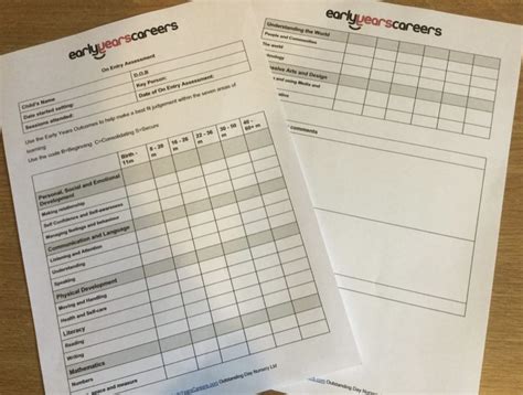 Image result for EYFS Assessment Examples