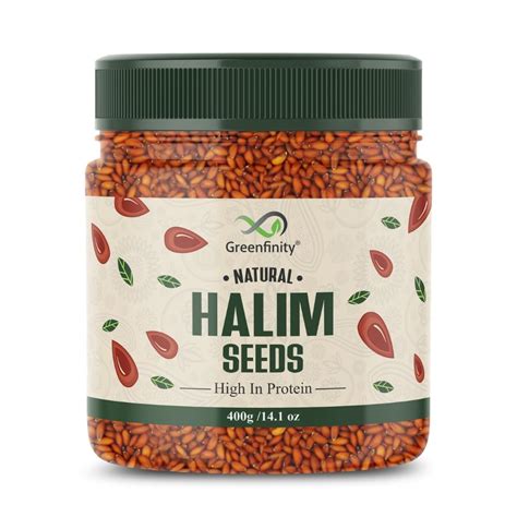 GreenFinity Halim Seeds - 400g | Aliv Seeds | Halim Seeds for Eating ...