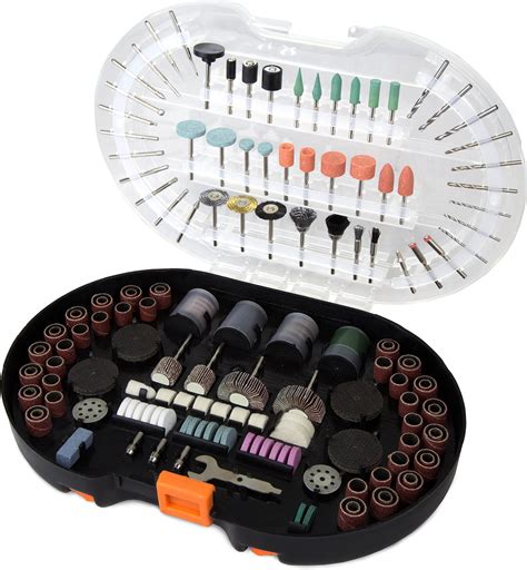 Hyper Tough 208 Piece Rotary Tool Accessories Guide at Bryan Hanes blog