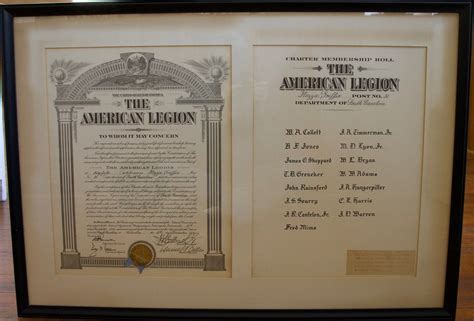 Post 30 History | The American Legion Hezzie Griffis Post 30 Edgefield, SC