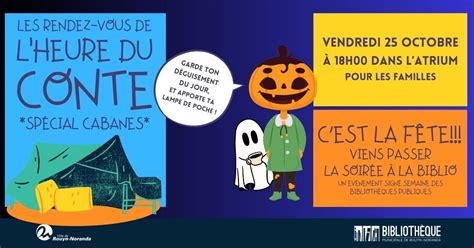 LHeure du conte - Cest la fête!!! spécial soirée Cabanes en famille ...