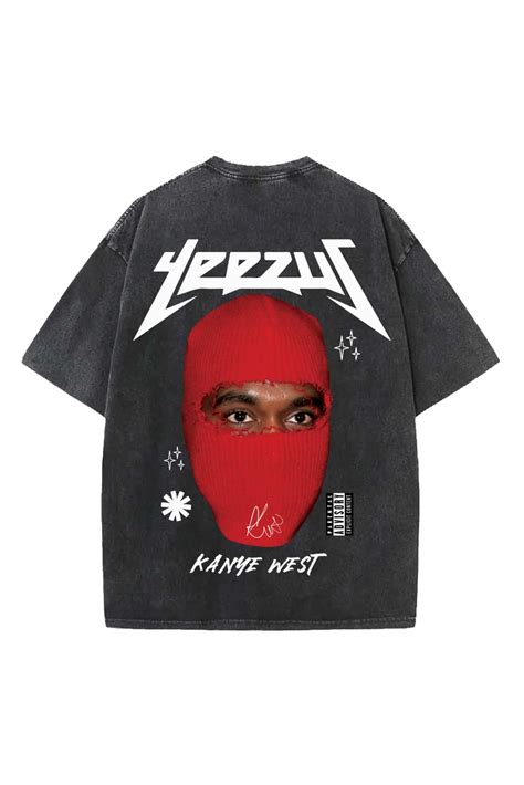 Yeezus Designed Vintage Oversized T-shirt – Beseksy