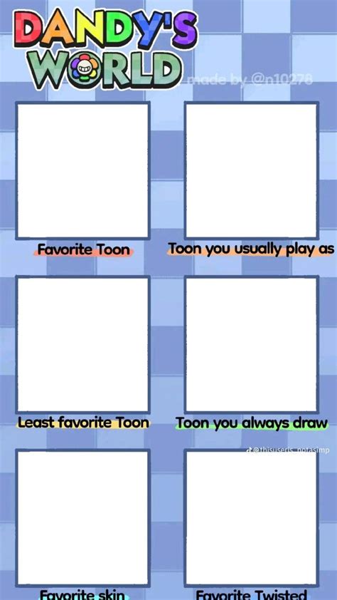 Dandys world template (NOT BY ME, OG OWNER WATERMARK IS BESIDES THE DW ...