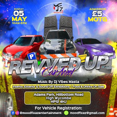Revved Up Car Meet, Adams Park, High Wycombe, 5 May 2024 | AllEvents.in