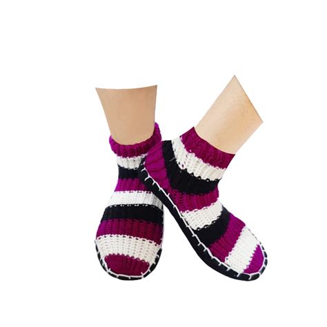 Devil Boy's & Girl's Wool Winter Warm Slippers/Boot Socks (Multicolour ...