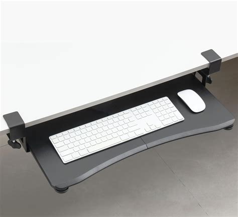 VONDETYR Clamp-on Rotating Computer Keyboard and Mouse Tray, India | Ubuy