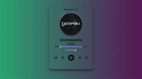 Image result for Audio Player HTML/CSS Java Code