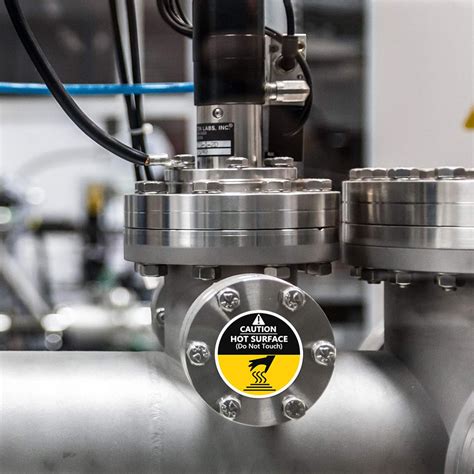 Buy Hot Surface Warning Labels Do Not Touch Hot Stickers Adhesive Hot ...