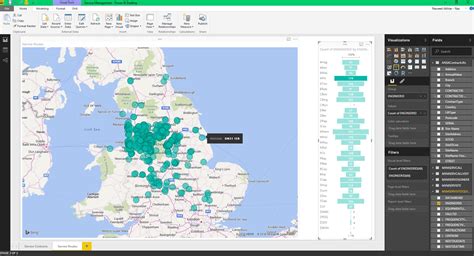 Creating a Map in Power Bi 的图像结果