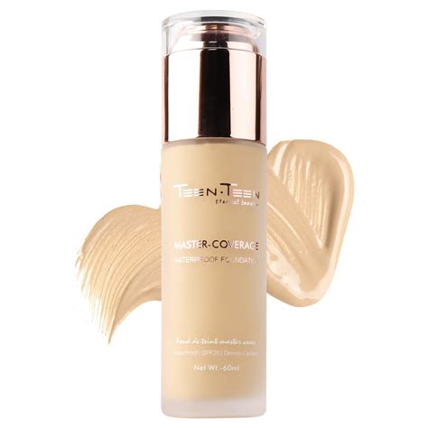 Buy TEEN TEEN Master Coverage Waterproof Foundation |Lightweight, Matte ...