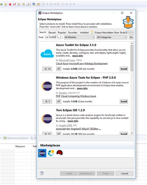 Image result for Using Azure SDK On Eclipse for Java Code