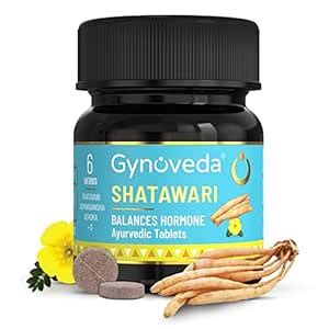 Gynoveda Shatavari Hormone Balancer Ayurvedic Tablets For Healthy ...