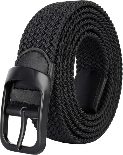 Drizzte Plus Size 43'' to 75'' Mens Elastic Stretch Belts Big and Tall ...