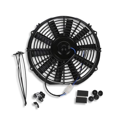 Buy DEMOTOR PERFORMANCE 10" PullPush 12v Silm Electric Radiator Motor ...
