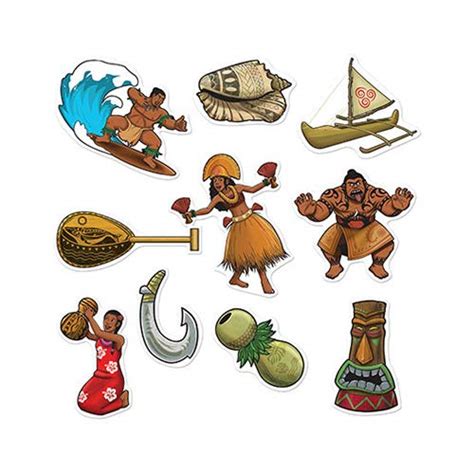 Beistle Luau Cutouts : Amazon.in: Toys & Games