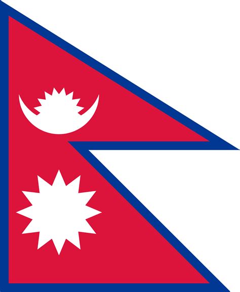 Bandera de Nepal | Banderas-mundo.es