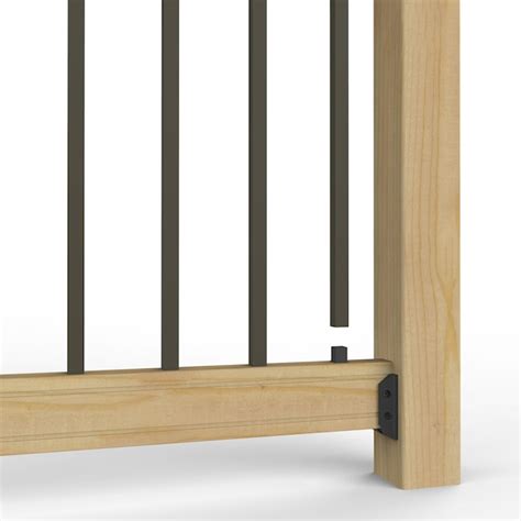 Deckorators 3/4-in x 26-in Bronze Aluminum Square Deck baluster 10 ...