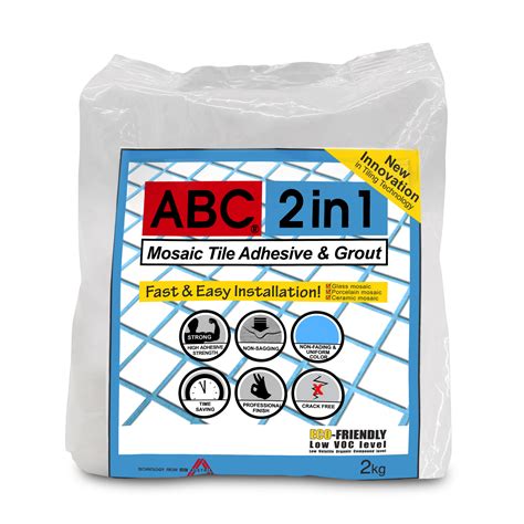 ABC 2 in 1 Mosaic Tile Adhesive & Grout