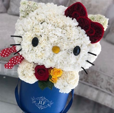 #HelloKitty flower bouquet W(`0`)W | Hello kitty images, Hello kitty ...