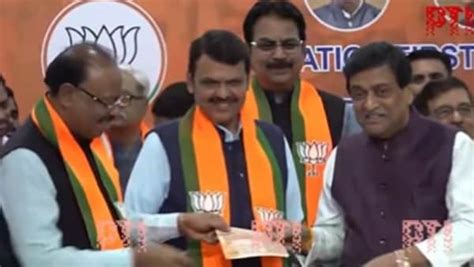 Maharashtra Deputy CM Devendra Fadnavis welcomes Ashok Chavan to BJP | Mint