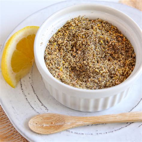 Whole30 Lemon Pepper Seasoning and Dry-Rub