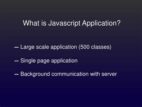 JavaScript Application 的图像结果