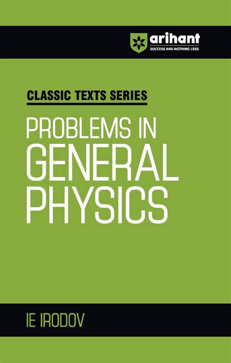 Buy Classic Texts Series - Problems in General Physics book – arihantbooks